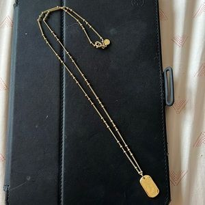 Gorjana Dog Tag Necklace